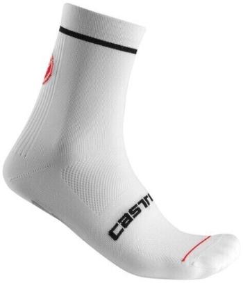 Castelli Entrata 13 Sock White L/XL Cyklo ponožky