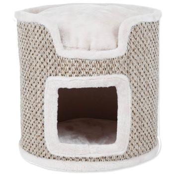 Odpočívadlo TRIXIE Ria Cat Tower světle šedé-přírodní 37 cm 1 ks