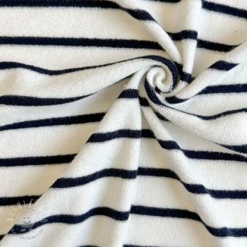 Froté YARN DYED Stripe SMALL dark blue