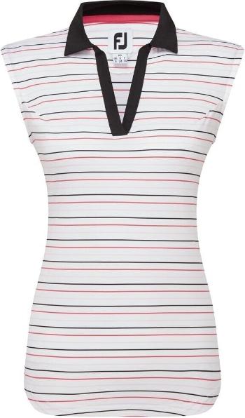 Footjoy Sleeveless Striped Lisle Black M Polo košeľa