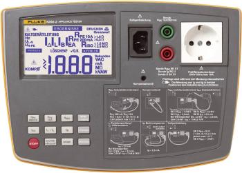 Fluke 6200-2 inštalačné tester  EN61557-1: 1997 EN61557-2: 1997 EN61557-4: 1997 EN61557-6: 1997 DIN VDE0404-2