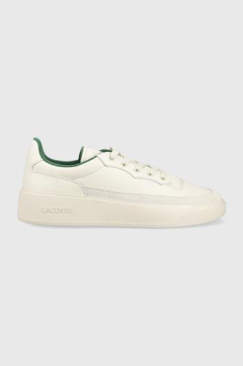 Kožené tenisky Lacoste G80 Club Leather Tonal Trainers béžová farba, 45SMA0028