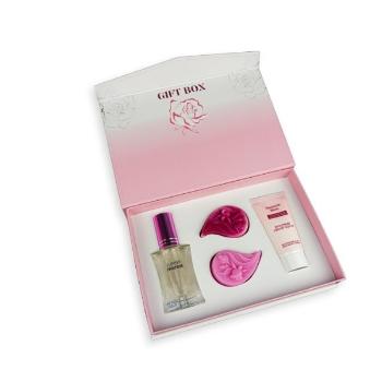 Darčekový set Diamond Rose - Luxusný parfum, mydielka, deň&noc sérum Biofresh