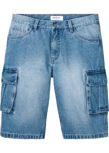 Kapsáčové džínsové bermudy, Loose Fit