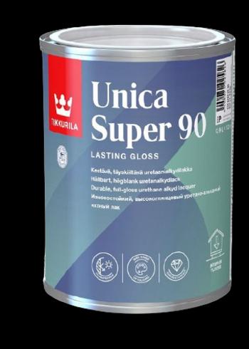 UNICA SUPER 90 - Uretánovo-alkydový lak na drevo bezfarebný lesklý 0,9 L