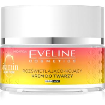 Eveline Cosmetics Vitamin C 3x Action rozjasňujúci krém s upokojujúcim účinkom 50 ml