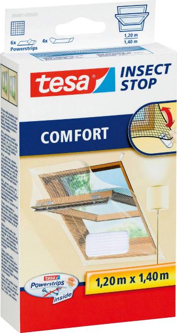 tesa Insect Stop Comfort 55881-20 sieťka proti hmyzu  (d x š) 1400 mm x 1200 mm biela 1 ks