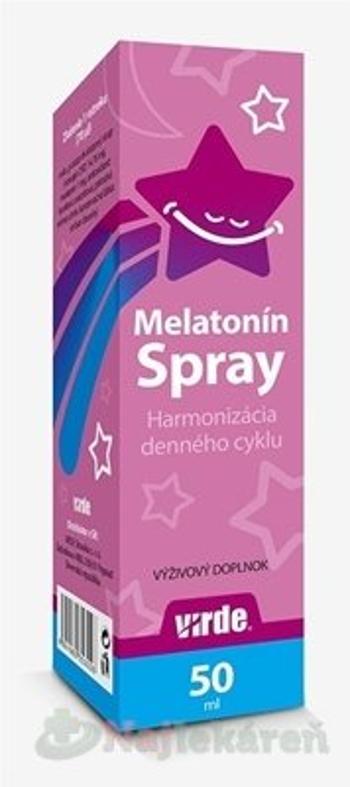 VIRDE Melatonín 1 mg, ústny sprej 50 ml