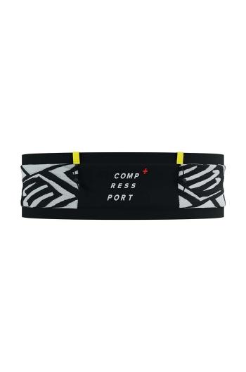 Bežecký pás Compressport Free Belt Pro čierna farba, CU00011B