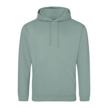 Just Hoods Mikina College - Dusty green | L