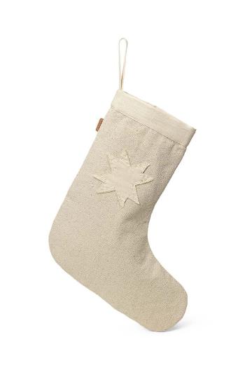 Vianočná ponožka ferm LIVING Vela Christmas Stocking