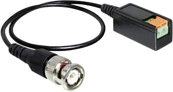 Delock sériový prepojovací kábel [1x BNC zástrčka - 1x 2-vodičové vedenie] 40.00 cm čierna