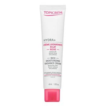 Topicrem HYDRA+ Rich Moisturising Radiance Cream vyživujúci krém pre suchú pleť 40 ml