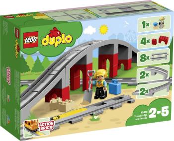 10872 LEGO® DUPLO® Železničný most a koľajnice