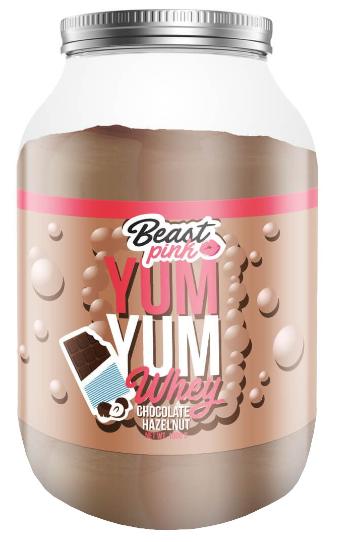 GymBeam BeastPink Yum Yum Whey Vanilla ice cream 1000 g
