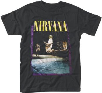 Nirvana Tričko Stage Jump Black 2XL