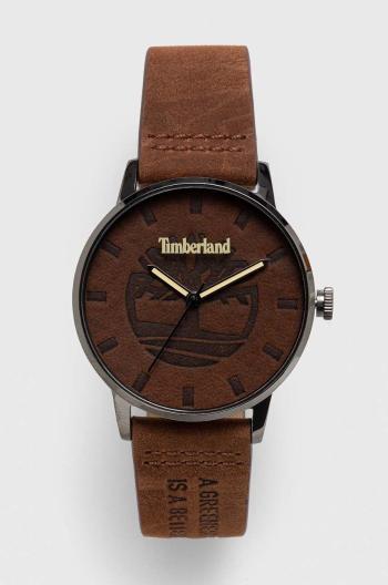 Hodinky Timberland TDWJA2000803 pánsky, hnedá farba