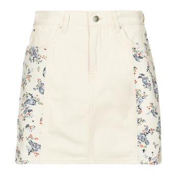 Pepe jeans  MINI SKIRT HW PAISLEY  Sukňa Béžová