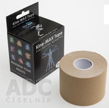 Kine-Max Classic Kinesiology Tape KinesioMAX Tejpovacia páska béžová 5 m
