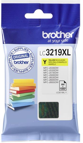 Brother Ink LC-3219XLY originál  žltá LC3219XLY