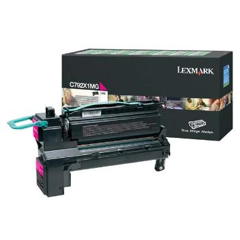 LEXMARK C792X1MG - originálny toner, purpurový, 20000 strán