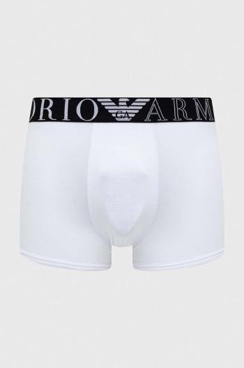 Boxerky Emporio Armani Underwear pánske, biela farba