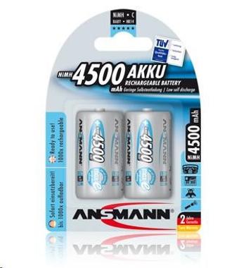 Batéria - Ansmann maxE Baby NiMH 2xC 4500mAh (2ks/Blister)