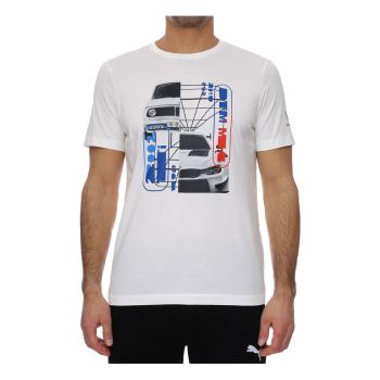 Puma  BMW Motorsport Graphic Tee  Tričká s krátkym rukávom Biela