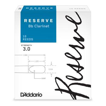RICO DCR1030 RESERVE Bb klarinet 3.0