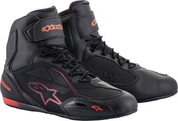 Alpinestars Faster-3 Drystar Shoes Black/Red Fluo 45 Topánky