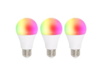 Smart LED žiarovka E27 10W RGB CCT WOOX R9074/3pack WiFi Tuya sada 3ks