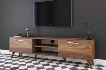 Sofahouse Dizajnový TV stolík Einya 180 cm vzor orech