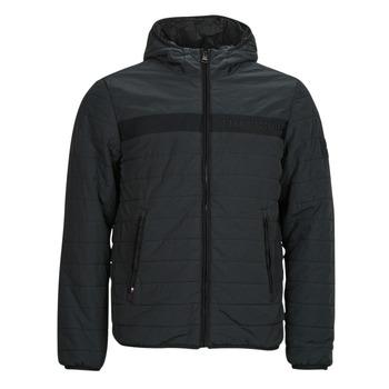 Tommy Hilfiger  Bundy GMD PADDED HOODED JACKET  Čierna