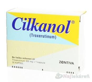 Cilkanol 300mg na lepšie prekrvenie 30 cps