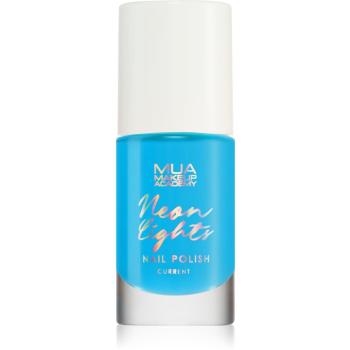 MUA Makeup Academy Neon Lights neónový lak na nechty odtieň Current 8 ml