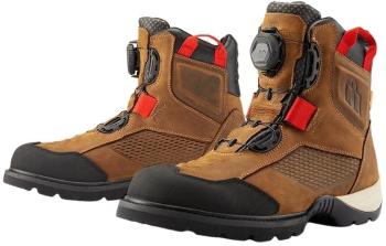 ICON - Motorcycle Gear Stormhawk WP Boots Brown 45,5 Topánky