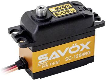 Savöx štandardné servo SC-1268SG digitálne servo Materiál prevodovky: kov Zásuvný systém: JR