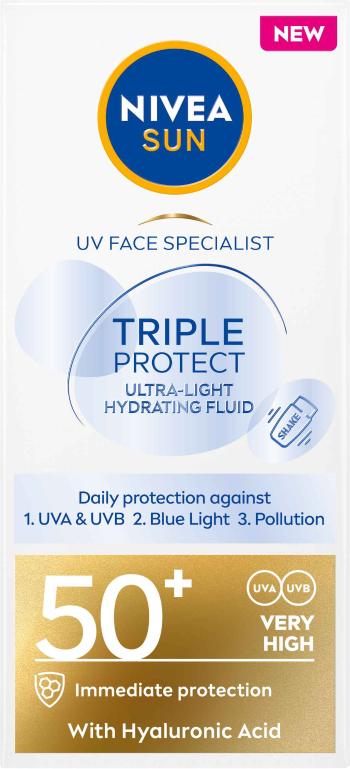 Nivea Sun Pleťový Krém Tripple Protect SPF 50+