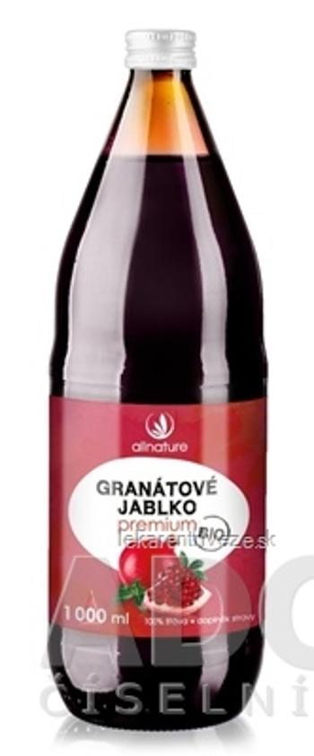 Allnature GRANÁTOVÉ JABLKO premium BIO šťava 1x1000 ml