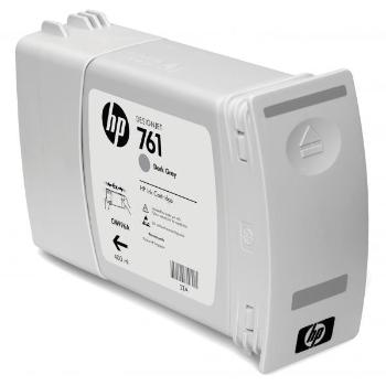 HP CM996A - originálna cartridge HP 761, tmavo sivá, 400ml