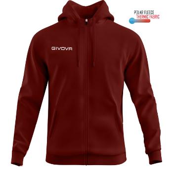 FELPA POLARFLEECE (FULL ZIP) 500 GRANATA Tg. M