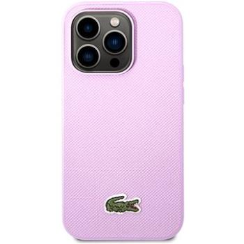 Lacoste Iconic Petit Pique Logo Zadný Kryt na iPhone 14 Pro Max Purple (LCHCP14XPVCA)