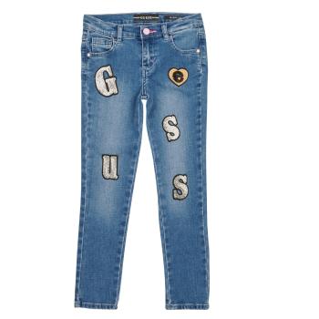 Guess  DENIM FIT PANTS  Džínsy Slim Modrá