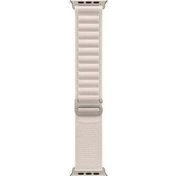 Apple Watch 49 mm hviezdne biely Alpský ťah – malý (MQE53ZM/A)