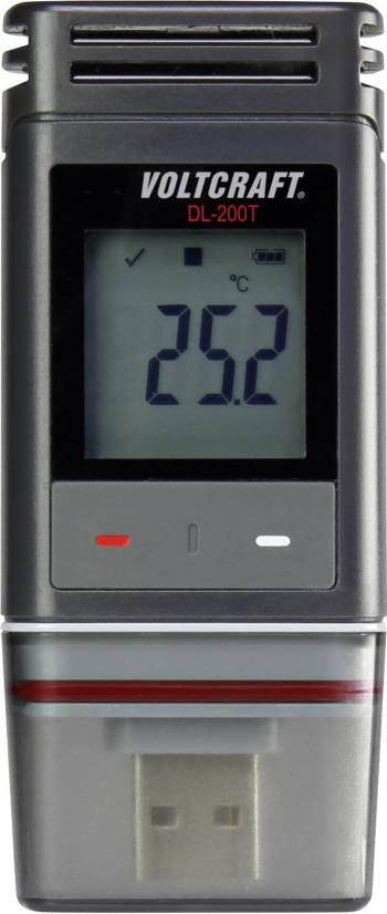 VOLTCRAFT DL-200T teplotný datalogger  Merné veličiny teplota -30 do +60 °C        funkcia PDF