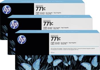 HP Ink 771C originál foto čierna 775 ml B6Y37A 3 ks