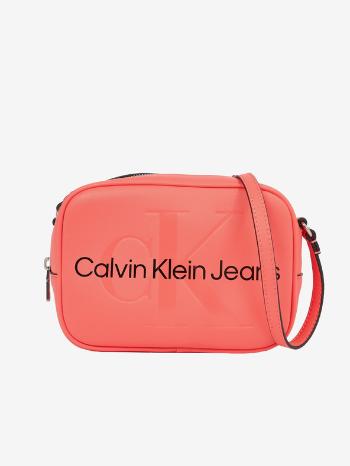 Calvin Klein Jeans Sculpted Camera Bag Kabelka Červená