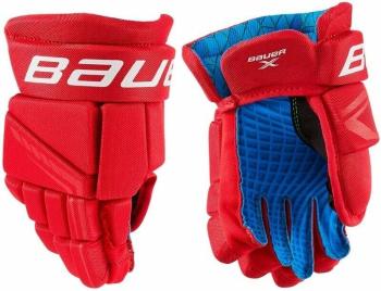 Bauer Hokejové rukavice S21 X YTH 9 Red