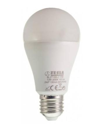 TESLA - LED BL271330-2, žiarovka BULB E27, 13W, 1521 lm - efektivita 117 lm/W