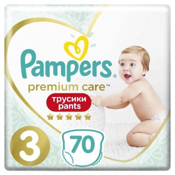 PAMPERS Premium Care Pants Veľkosť 3, 70 ks